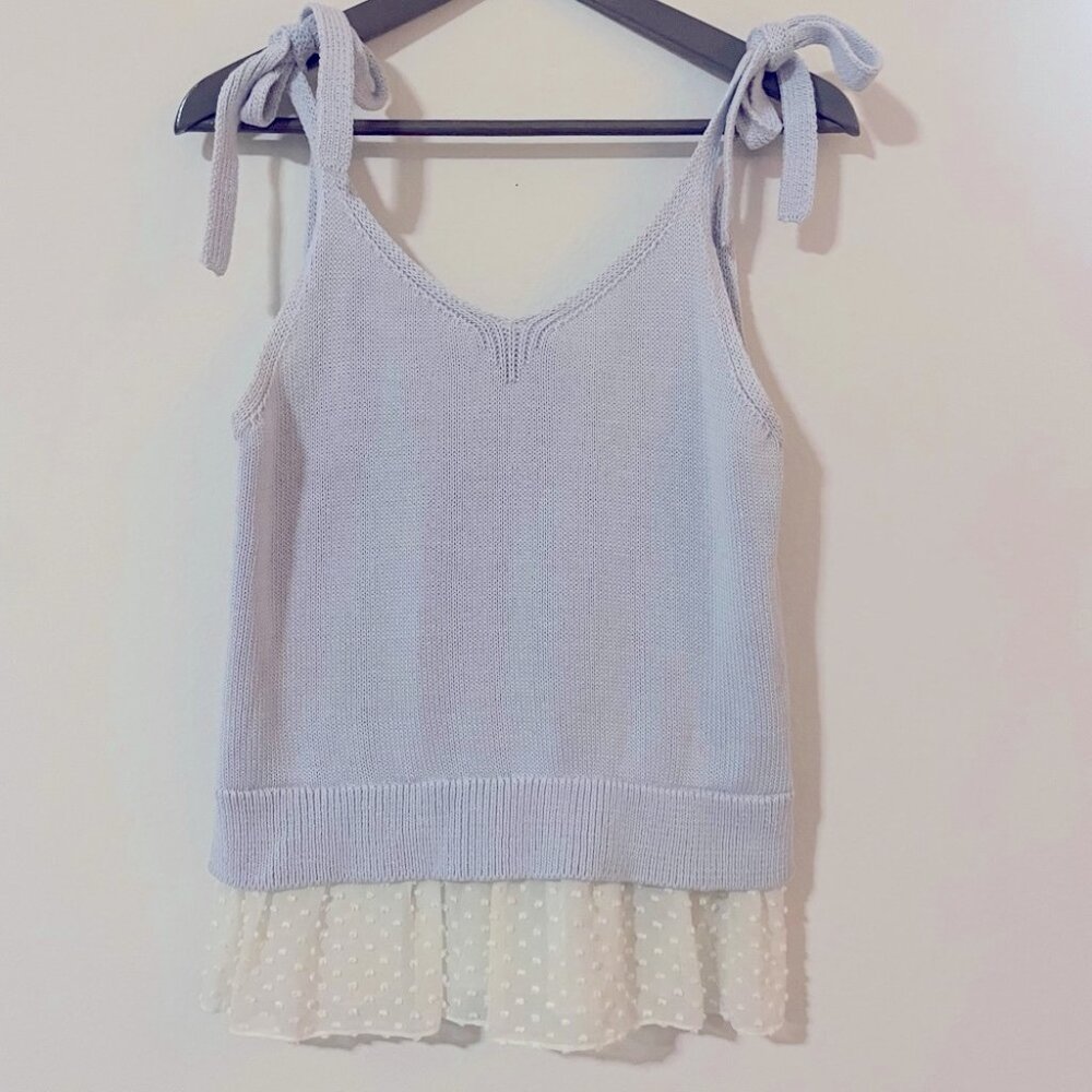 Clue Monaco Emberlynn sweater tank